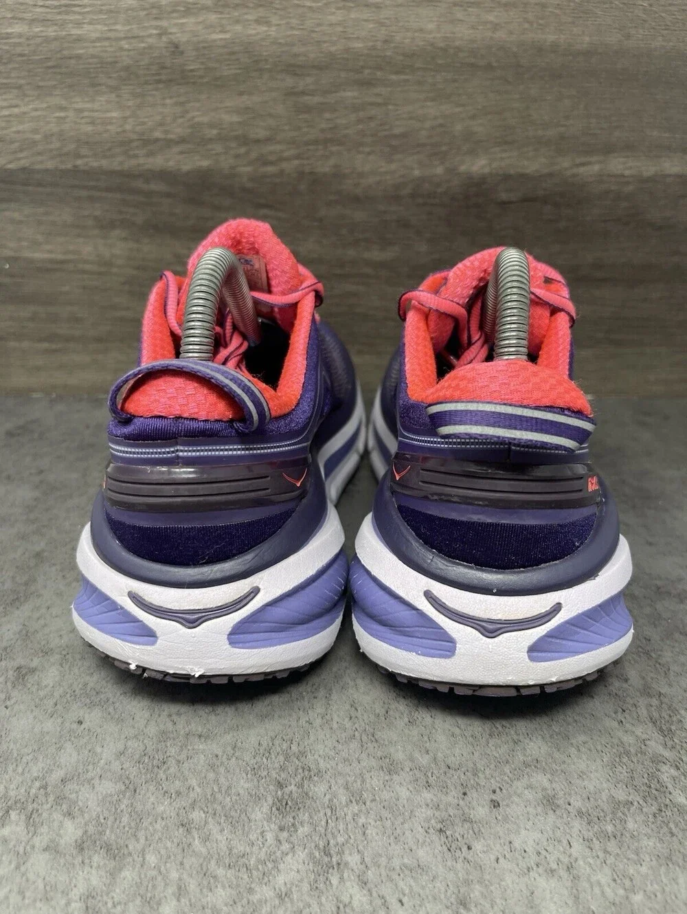 HOKA ONE ONE Bondi 4 Womens Size 7.5 Purple Pink Max Cushion Running Walking